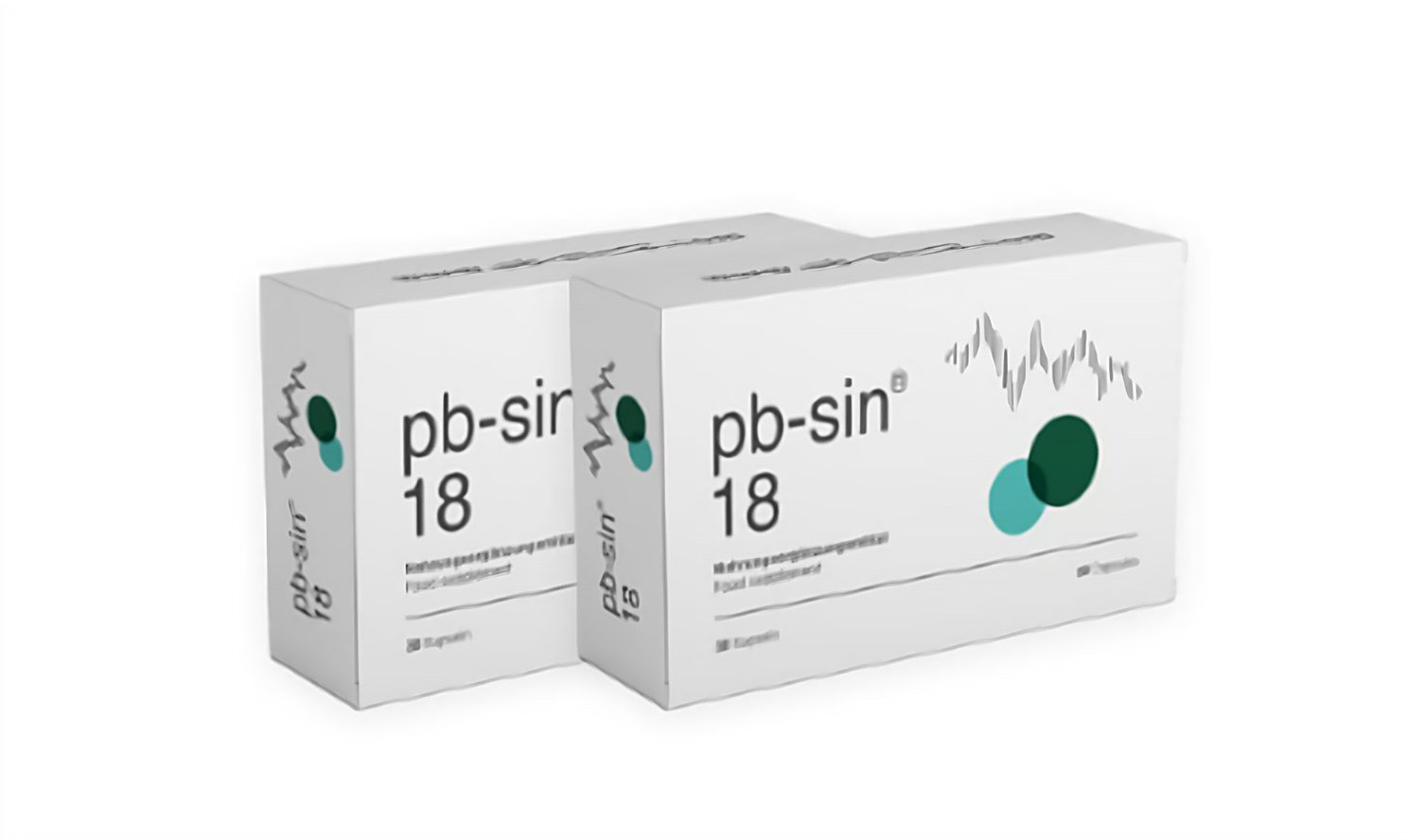 Pb-Sin 18 dieetsupplement met 18 bacterieculturen – twee verpakkingen
